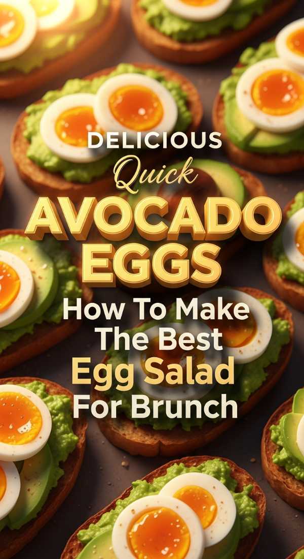 Quick Brunch Avocado Egg Salad 69dde7c8629cd