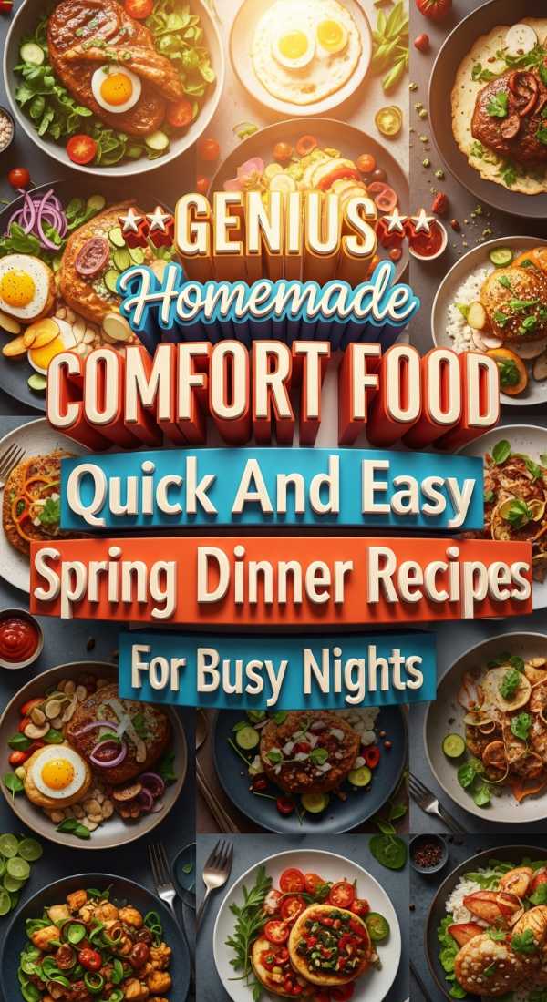 Quick Easy Spring Dinner Recipes For Busy Families 69ec98611e995