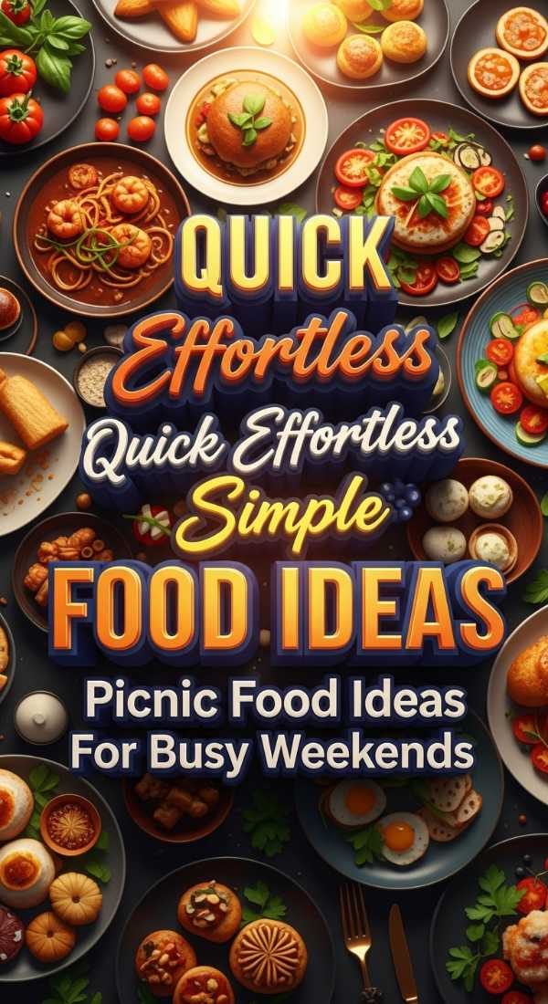 Quick Effortless Simple Picnic Food Ideas 69ec951684cc3