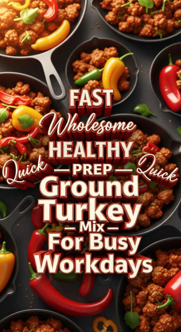 Quick Ground Turkey Mix For Busy Workdays 69f061e9ca147