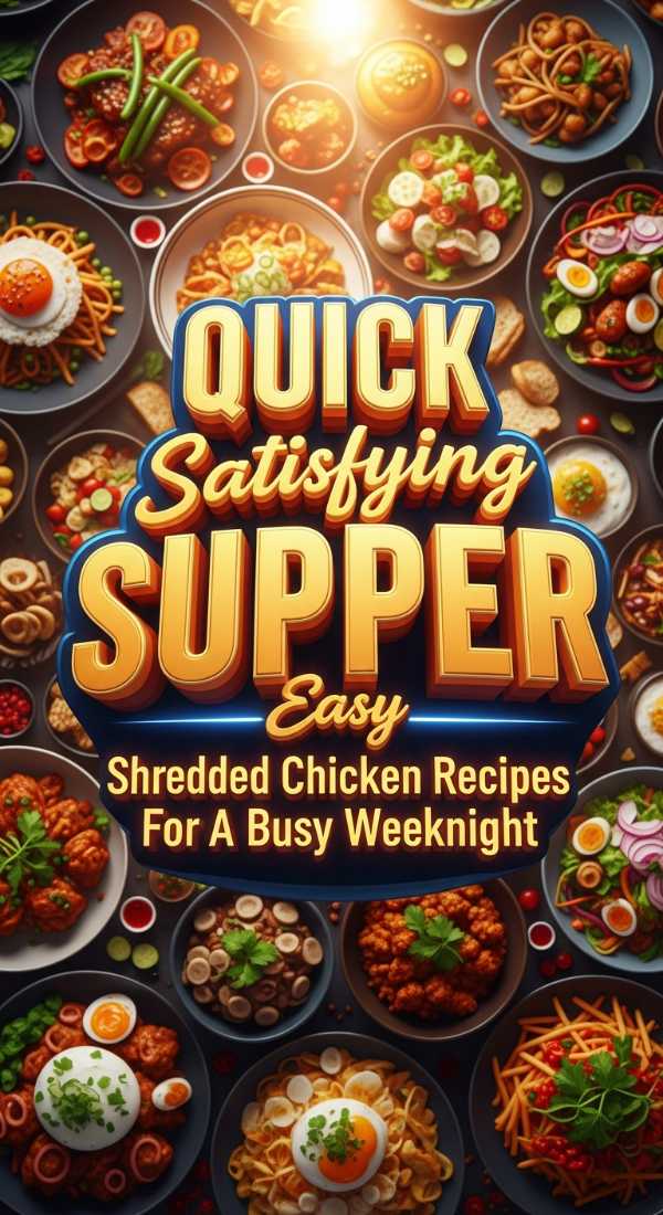Quick Shredded Chicken Recipes For Weeknight Dinner 69e4a6ffecaf4