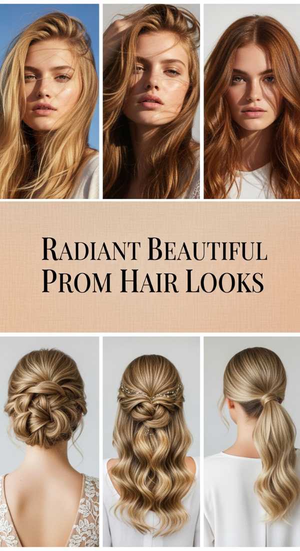 Radiant Beautiful Prom Hair Looks 69f0e2f5d79d6