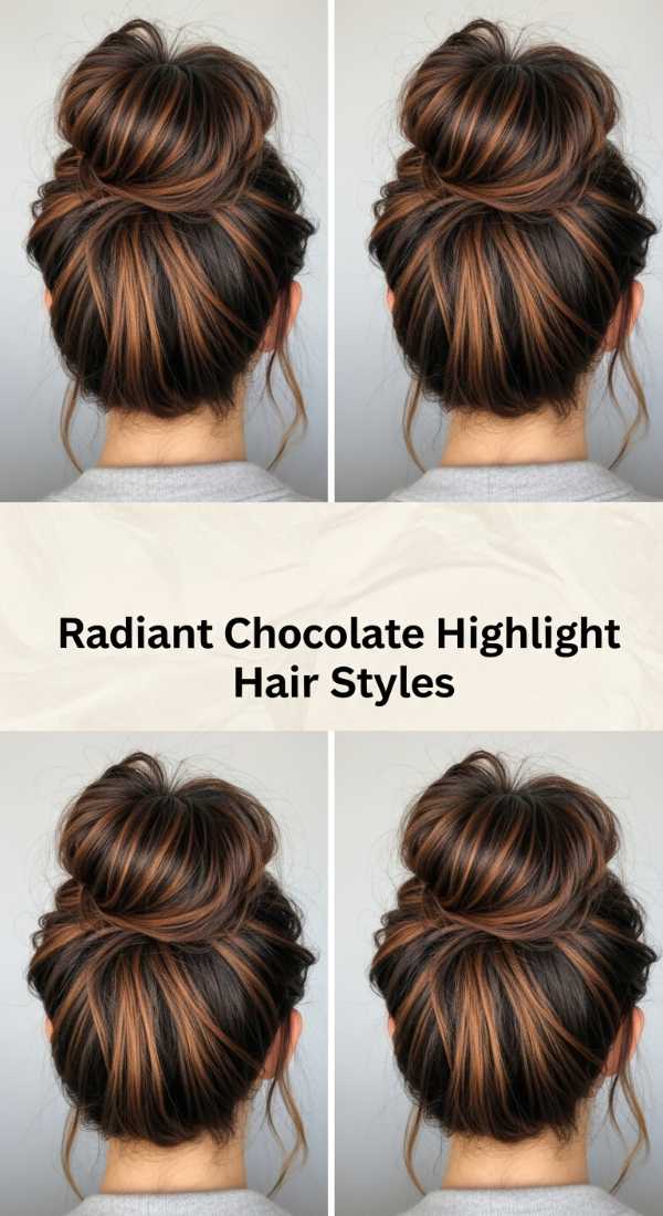 Radiant Chocolate Highlight Hair Styles 69eced9fb8d82