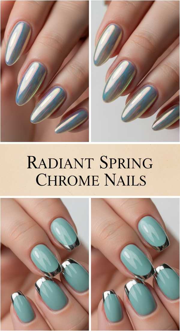 Radiant Spring Chrome Nails 69e4c0deca55b