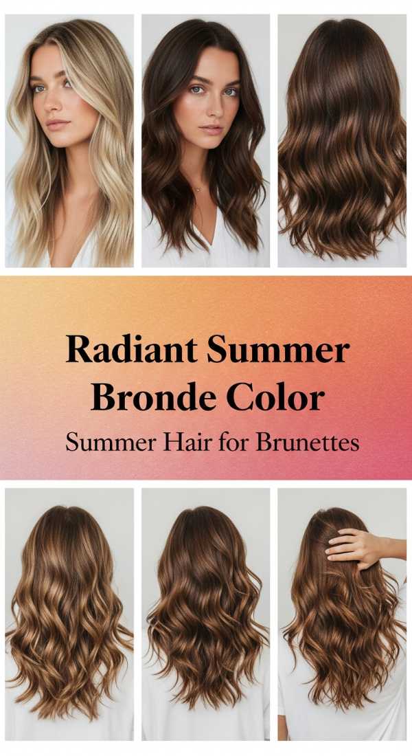 Radiant Summer Bronde Color 69ee51c498d3a
