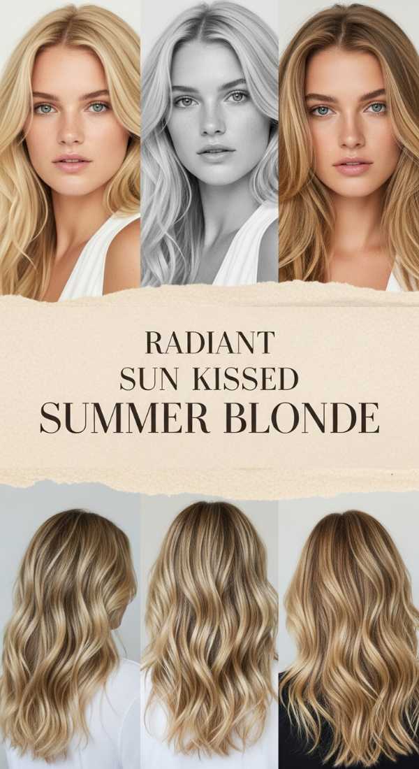 Radiant Sun Kissed Summer Blonde 69ef494fe8bf0