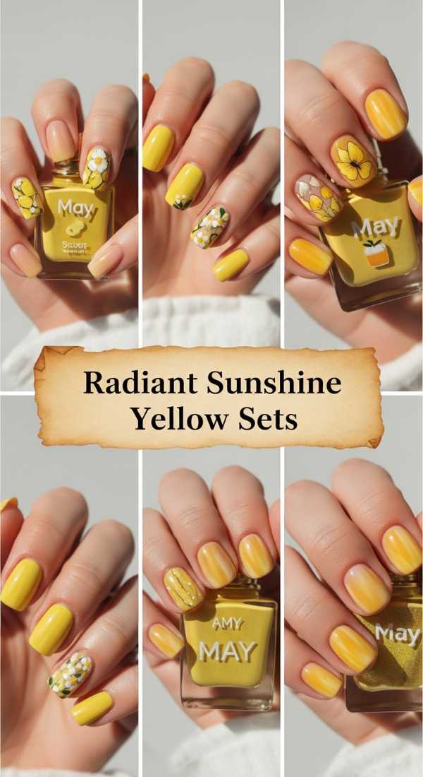 Radiant Sunshine Yellow Sets 69f2495615578