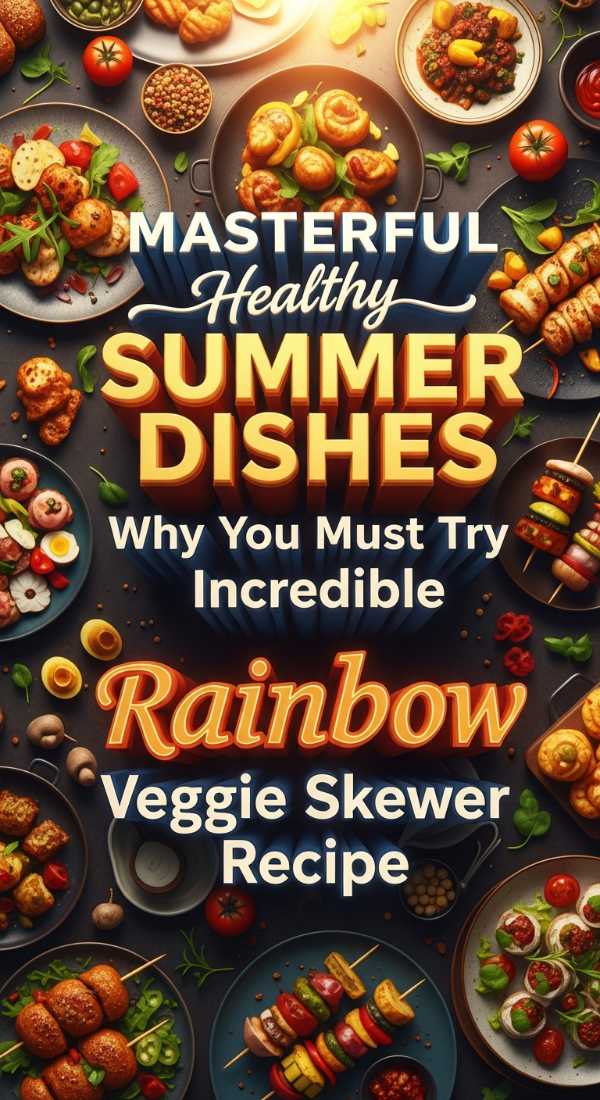 Rainbow Veggie Skewers Summer Bbq 69eb90ff146ca