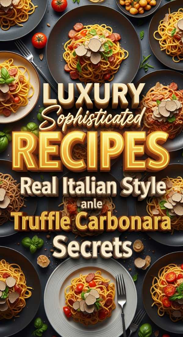 Real Italian Style Truffle Carbonara Secrets 69e4a6f45e8c2