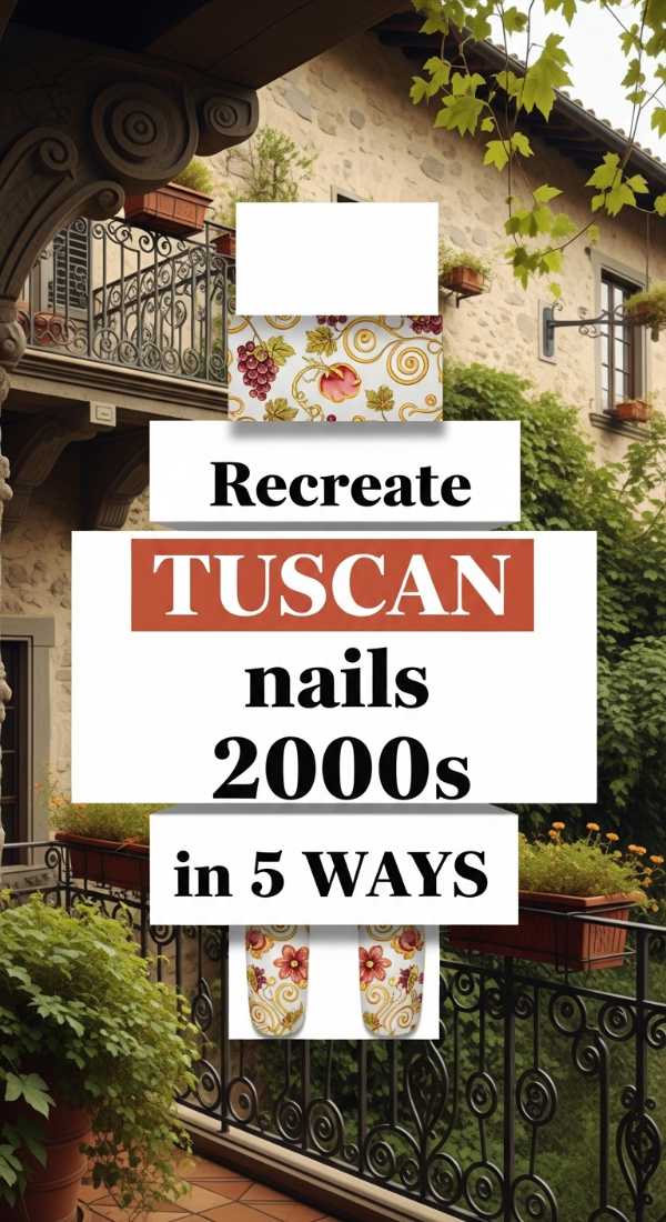 Recreate Tuscan Nails 2000s In 5 Ways 69e3c06c662b1