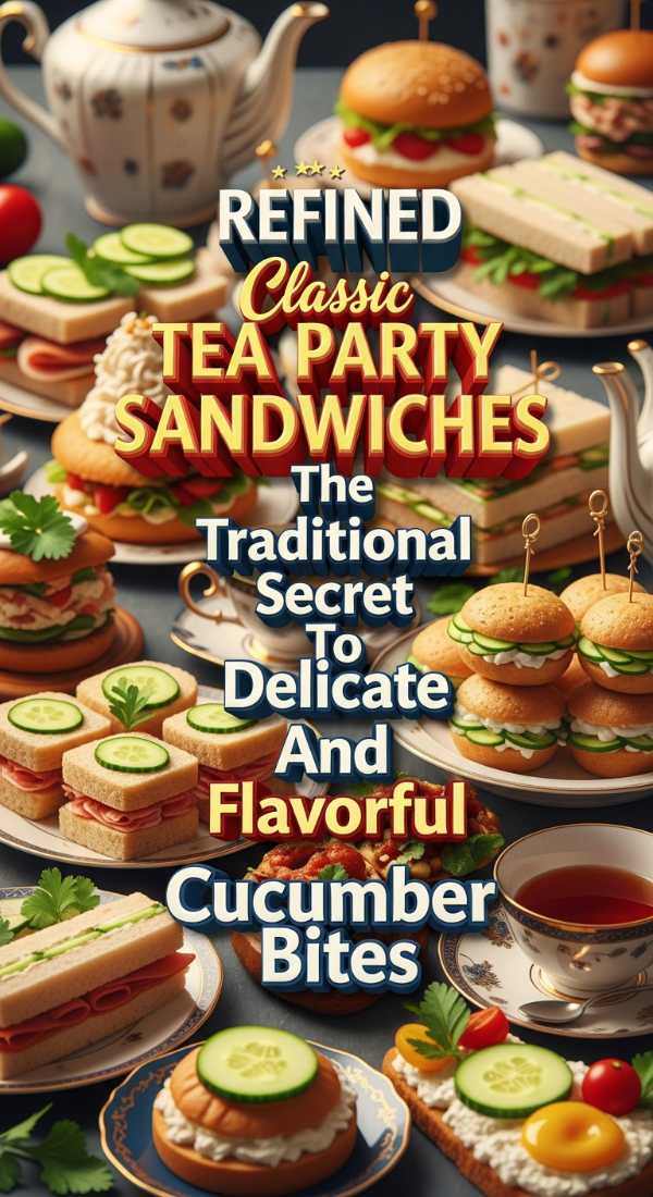 Refined Classic Tea Party Sandwiches 69ef014e8c6af