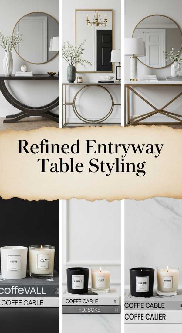 Refined Entryway Table Styling 69ed033985e35