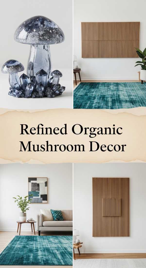 Refined Organic Mushroom Decor 69ed031c42ccc