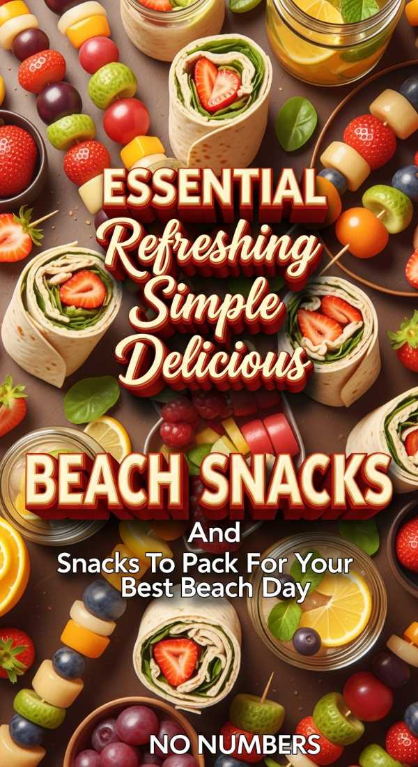 Refreshing Beach Snack Ideas For Summer Days 69edb72bc404f