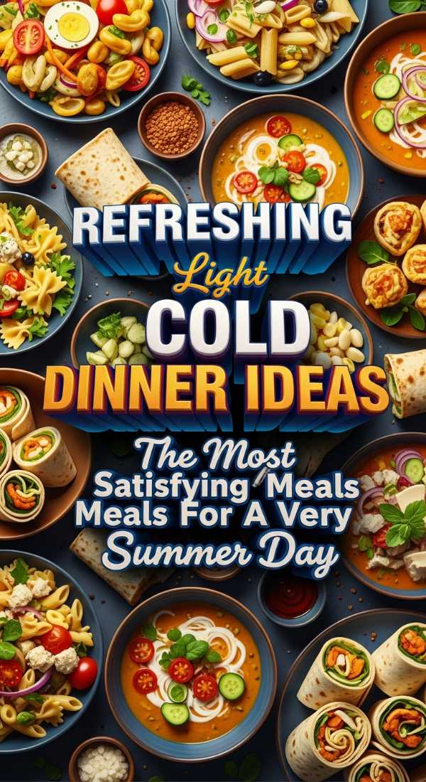 Refreshing Cold Dinner Ideas For Hot Days 69eca8d2331b8
