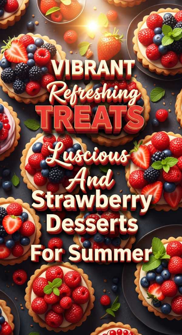 Refreshing Fresh Strawberry Desserts For Summer 69ec8d531a539