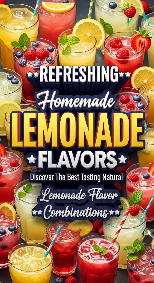 Refreshing Homemade Lemonade Flavor Ideas 69eeffd54f29a