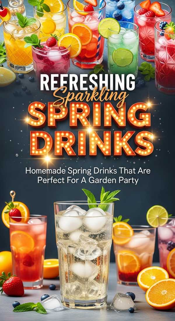 Refreshing Homemade Spring Drinks 69ef0279c95e0