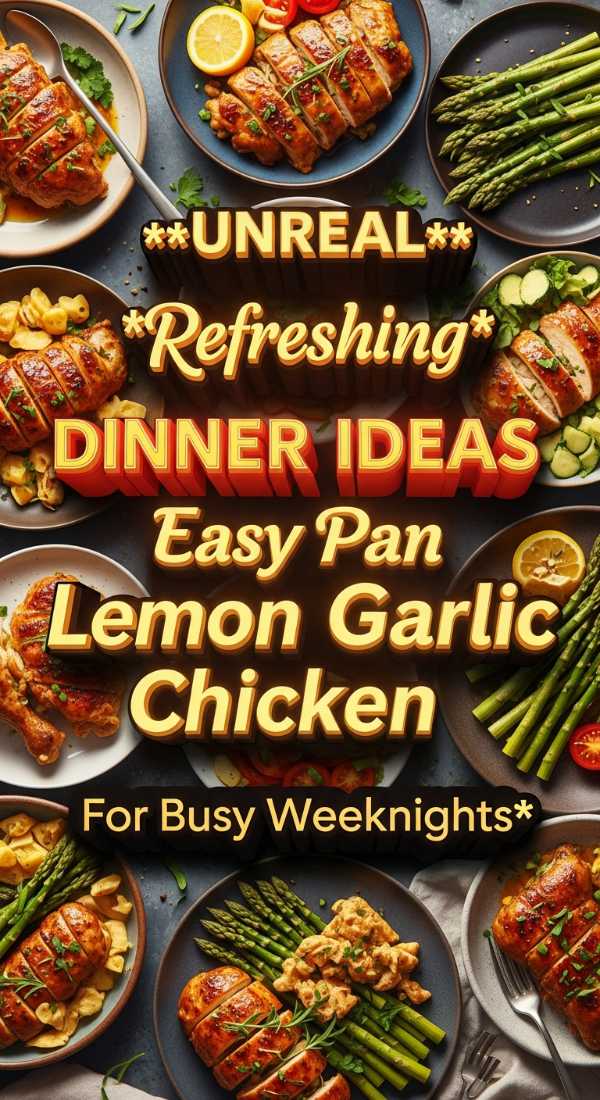 Refreshing Lemon Garlic Chicken