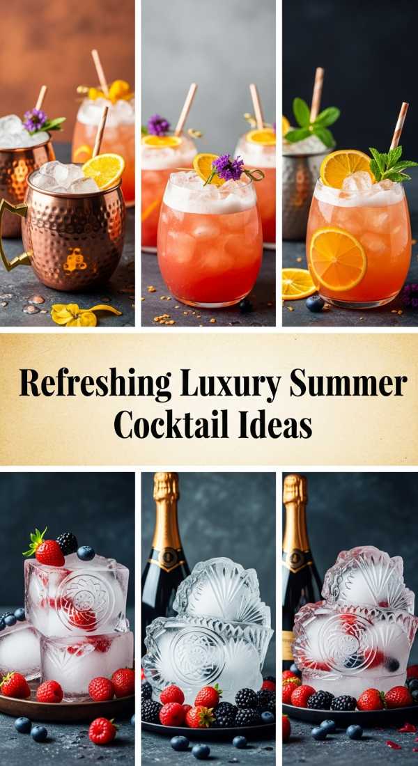 Refreshing Luxury Summer Cocktail Ideas 69df235673910