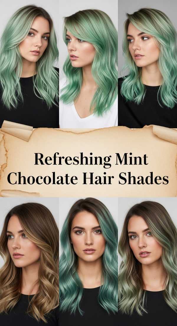 Refreshing Mint Chocolate Hair Shades 69ecef929399c