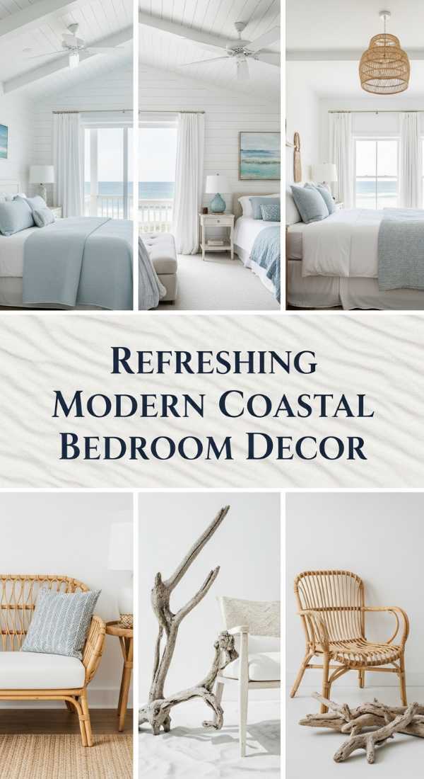 Refreshing Modern Coastal Bedroom Decor 69ea60c11b1ae