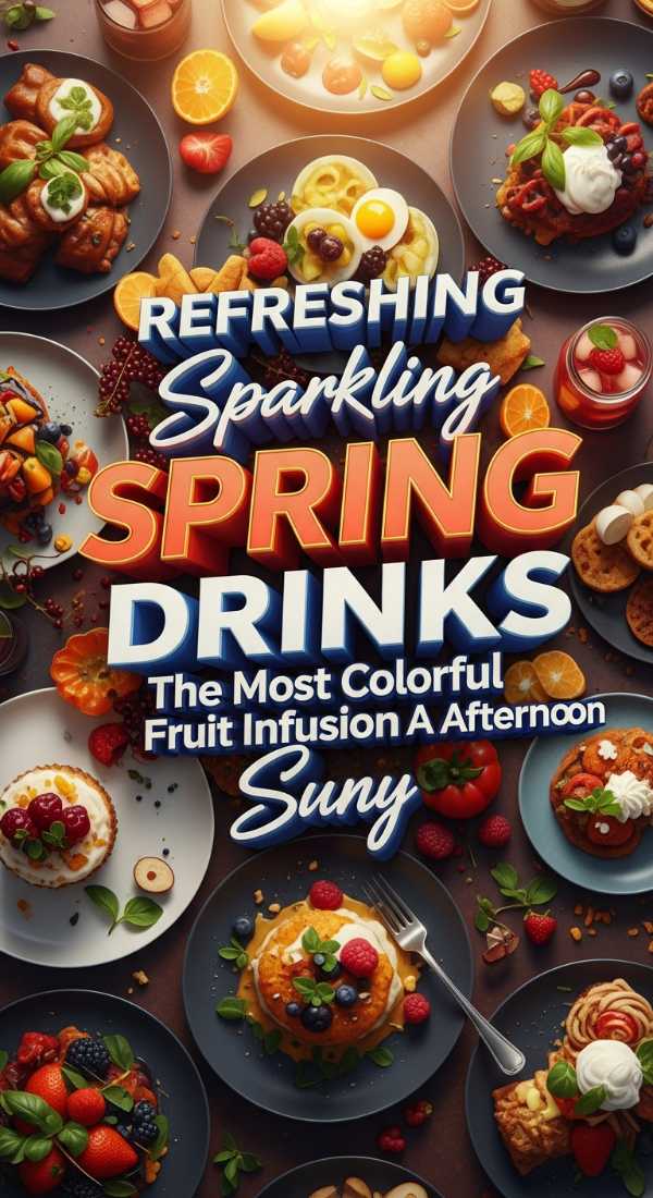 Refreshing Sparkling Spring Drinks Fruit Infusion 69e9bc9bbd535