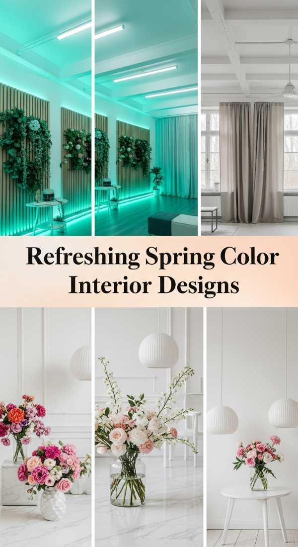 Refreshing Spring Color Interior Designs 69df43d55ef37