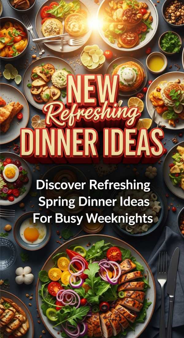 Refreshing Spring Dinner Ideas 69dde7c0f1a34