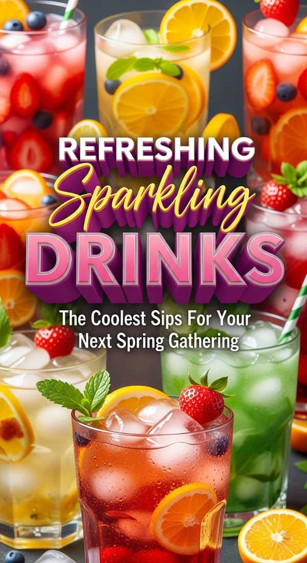 Refreshing Spring Drinks And Sparkling Cocktails 69eefe013284c