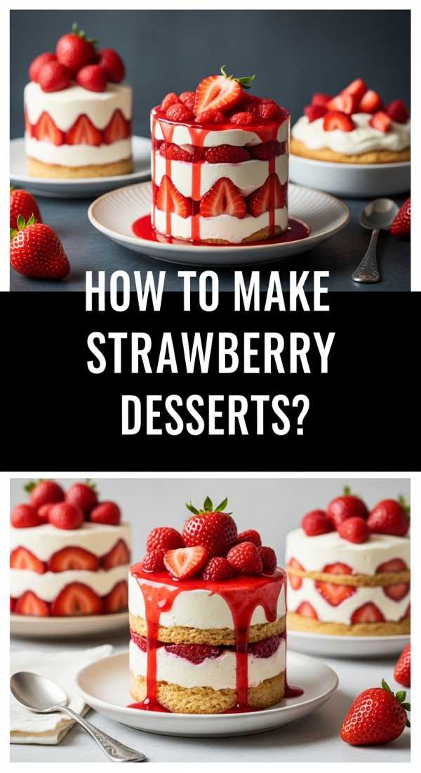 Refreshing Strawberry Treats For Summer 69df6986537e9