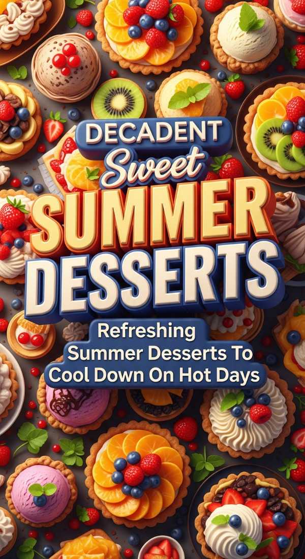 Refreshing Summer Desserts To Cool You Down 69eeffdc33ce6