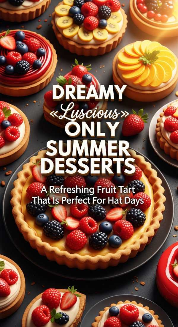 Refreshing Summer Fruit Tart For Hot Days 69f203c57bedd