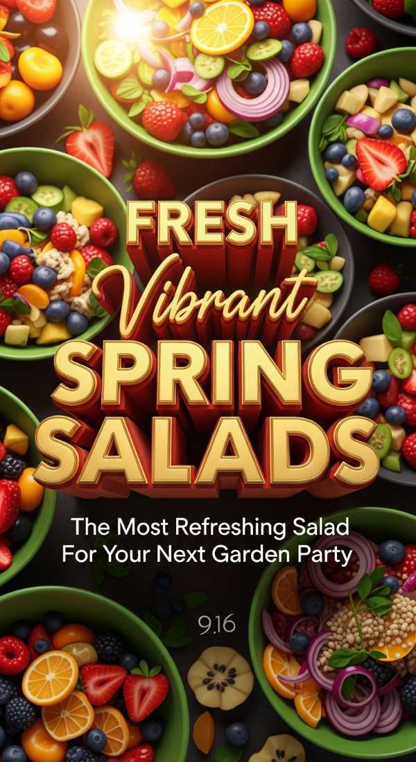 Refreshing Summer Garden Party Salad 69dde7c3ad641
