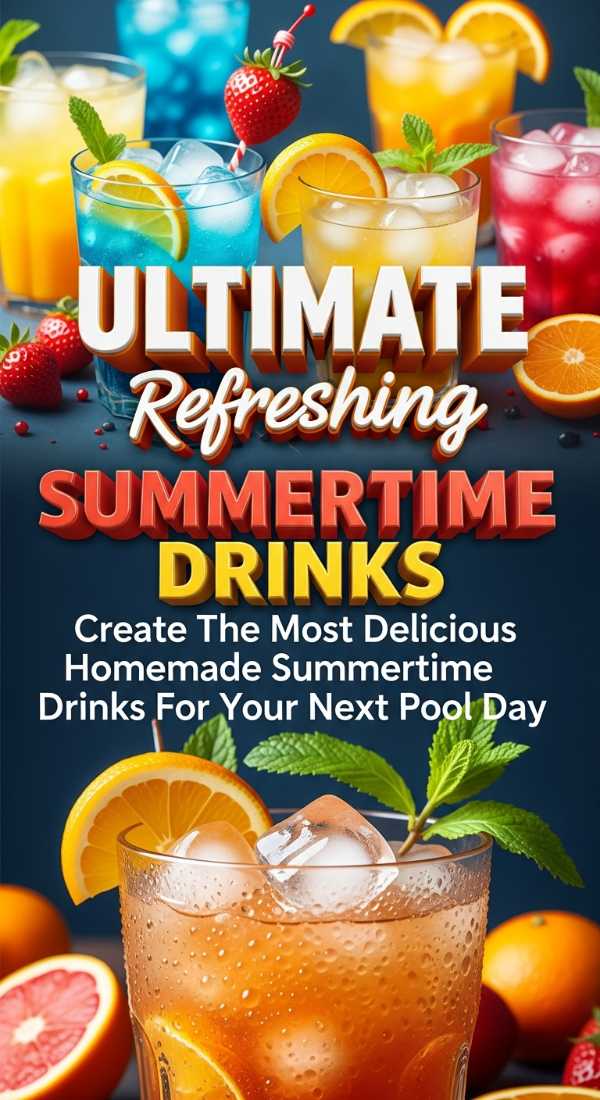 Refreshing Summertime Drinks To Keep You Cool 69edb5b4b0be6
