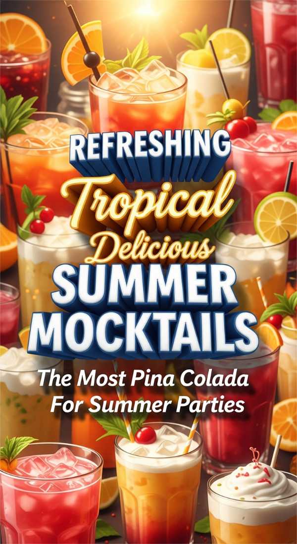 Refreshing Tropical Summer Mocktail 69eeffdf3ff9d