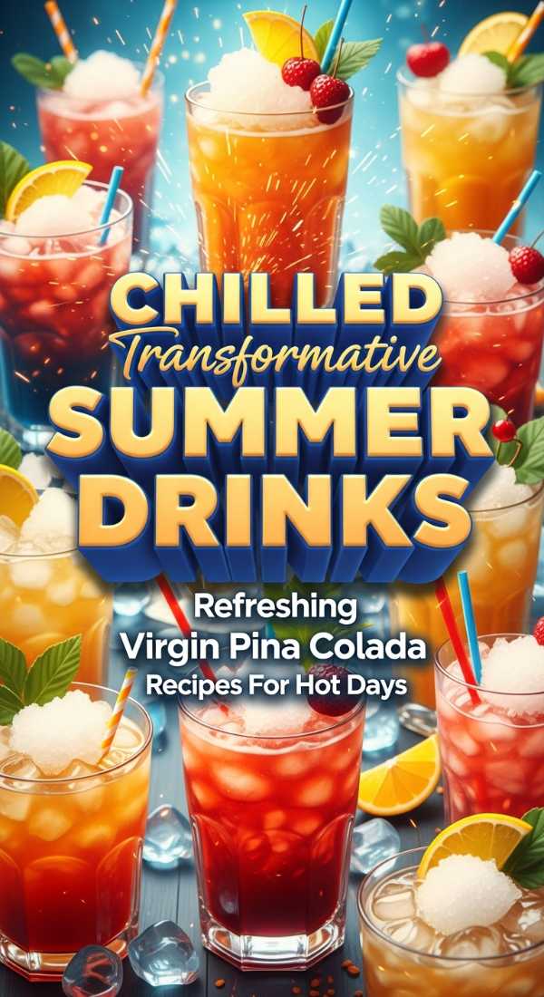 Refreshing Virgin Pina Colada Recipes For Hot Days