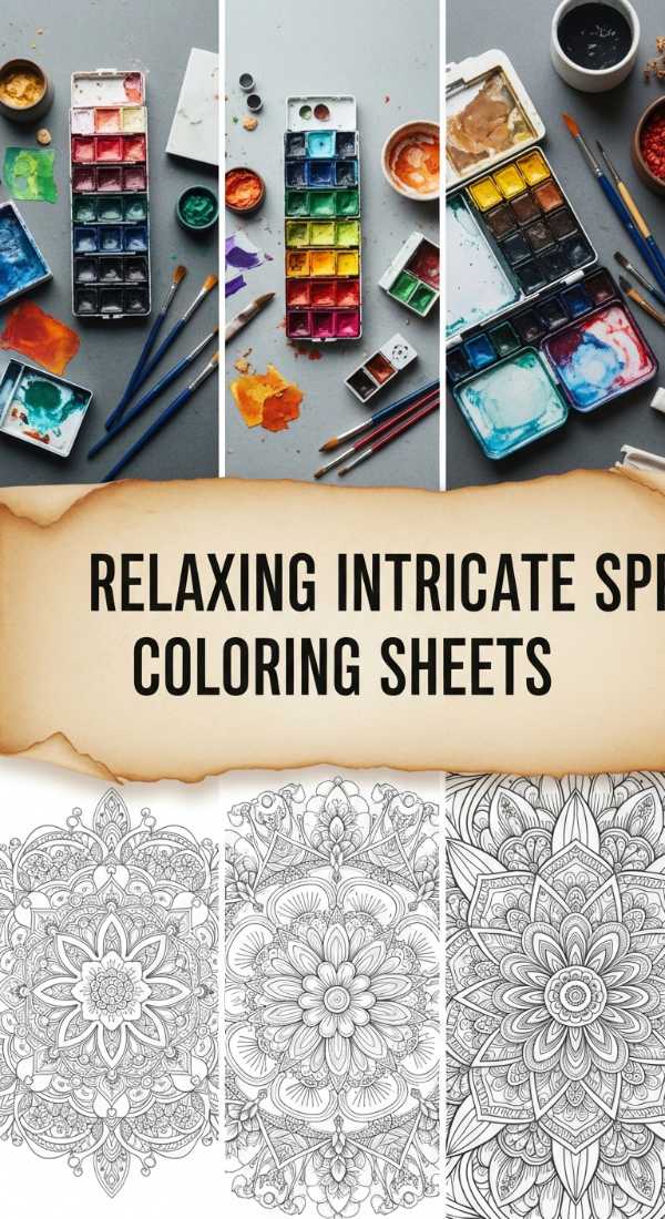 Relaxing Intricate Spring Coloring Sheets 69df43dfd9325
