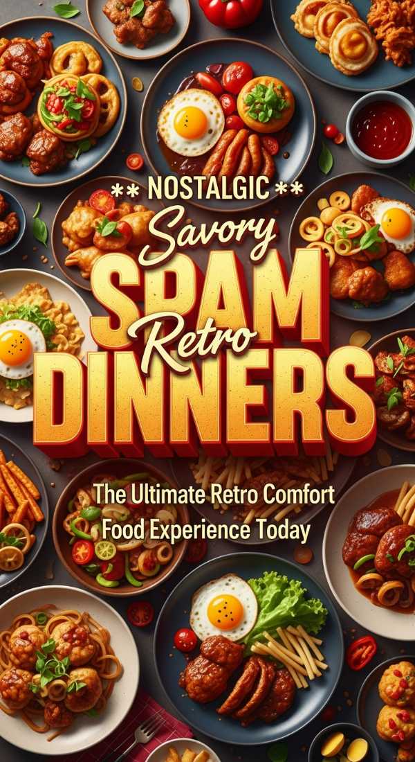 Retro Nineties Style Spam Dinners 69e9c349c4edd