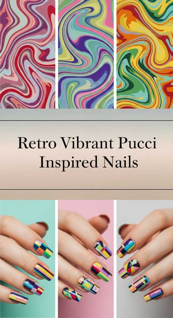Retro Vibrant Pucci Inspired Nails 69f24a89ccc41