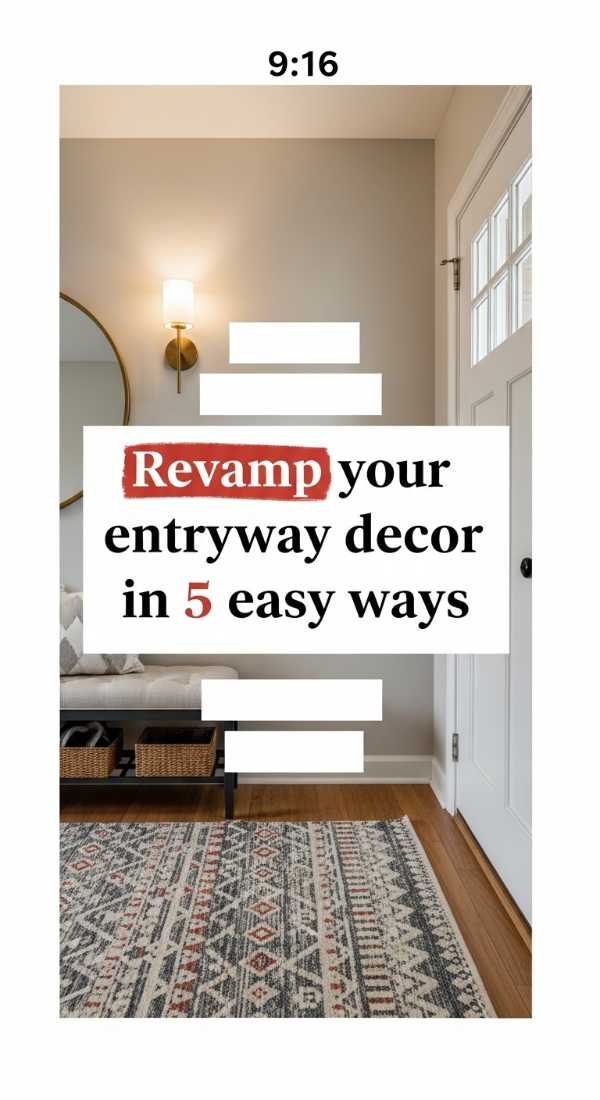 Revamp Your Entryway Decor In 5 Easy Ways 69f1b1e01301f