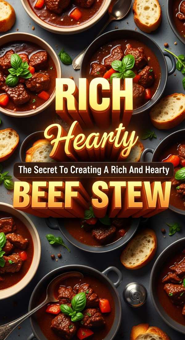 Rich And Hearty Homemade Beef Stew 69eb0f42a3436