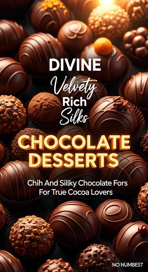Rich And Silky Creations For Chocolate Lovers 69e362b68492f