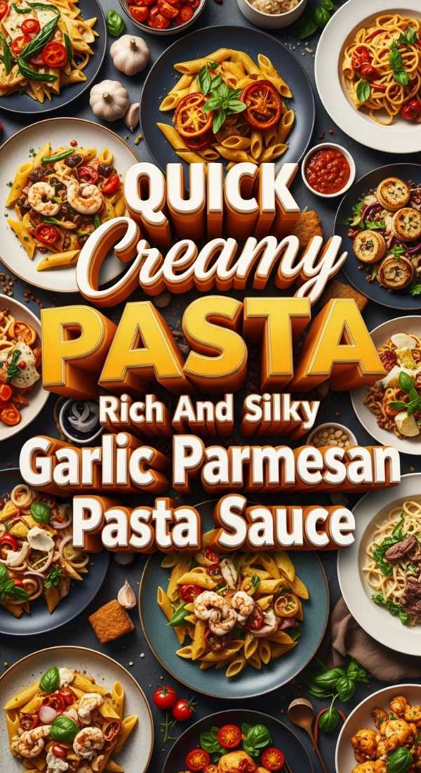 Rich And Silky Garlic Parmesan Pasta Sauce 69ec9507abf84
