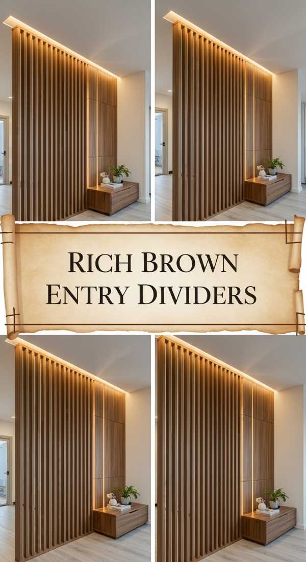 Rich Brown Entry Dividers 69df46748757c