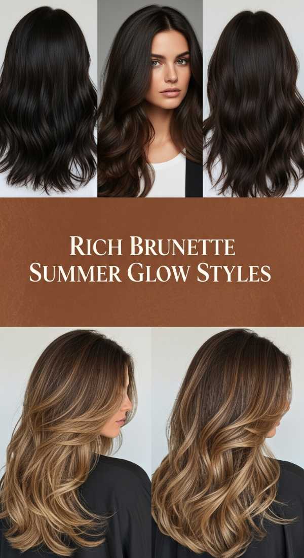 Rich Brunette Summer Glow Styles 69ee51ce10468
