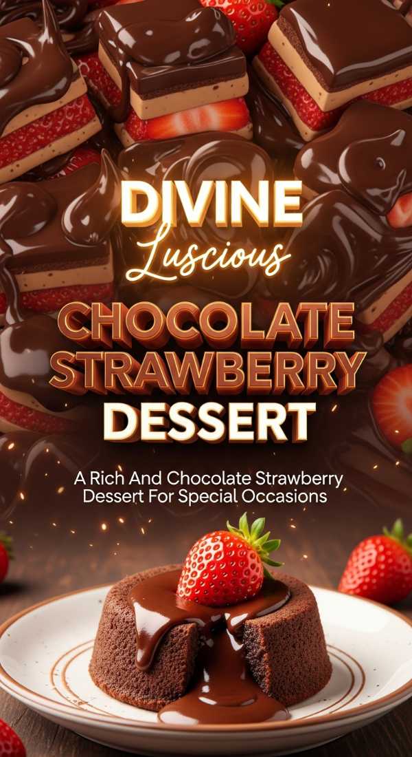 Rich Chocolate And Strawberry Pairing 69dfd958f1a7a