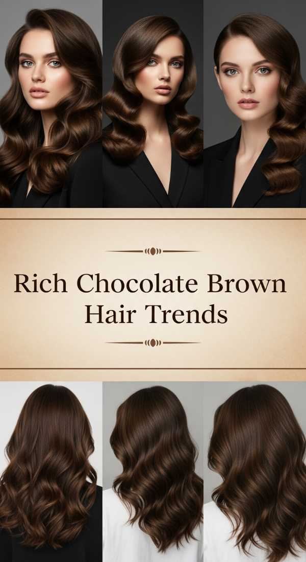 Rich Chocolate Brown Hair Trends 69ecef7faf94c