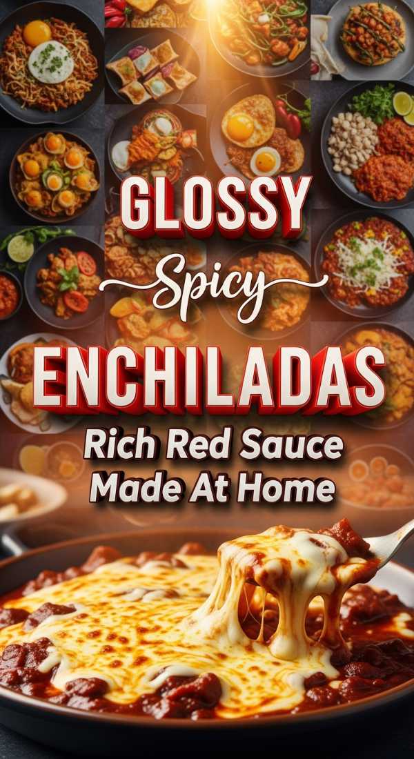 Rich Red Sauce Mexican Enchiladas At Home 69e363c376193