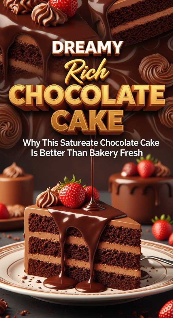 Rich Saturated Chocolate Cake Tutorial 69e863279b62b